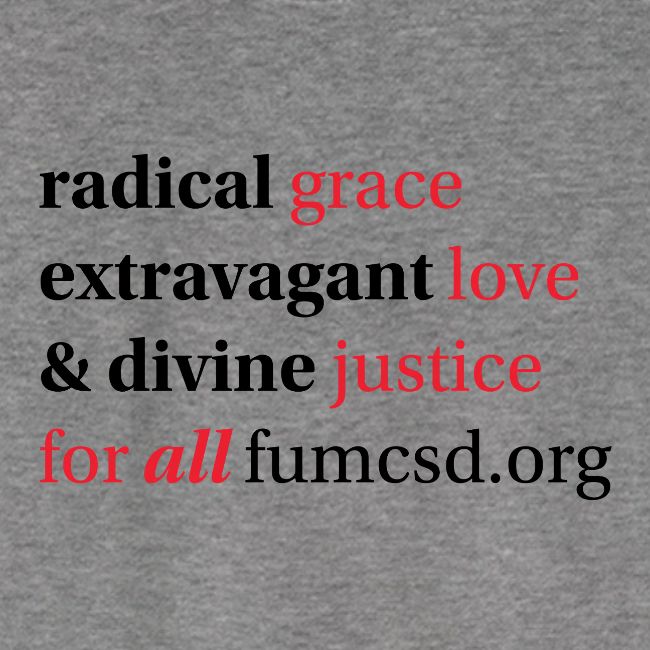 Grace. Love. Justice. serif font