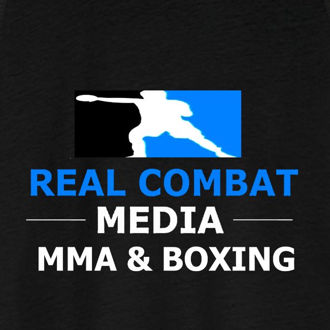 RCM MMA & BOXING Light Blue White Text