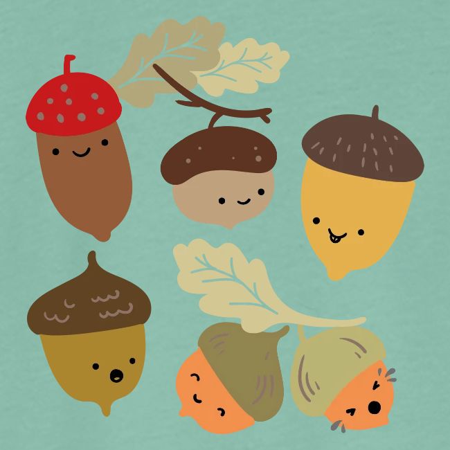 Cute Acorns