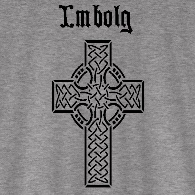 Imbolg Black Logo and Cross