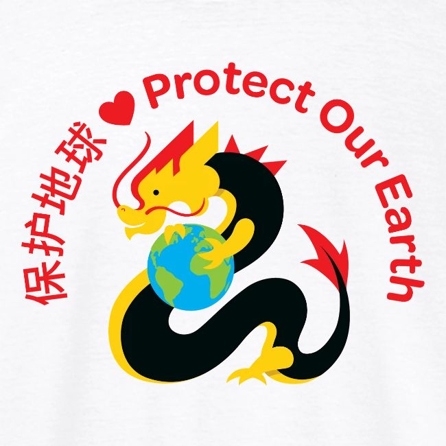 Kindness Dragon with Earth Red