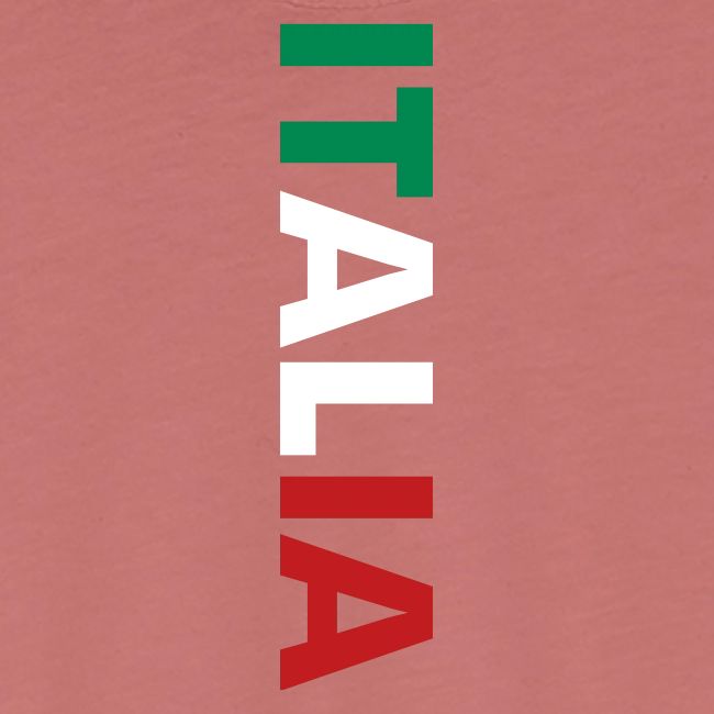 ITALIA green, white, red