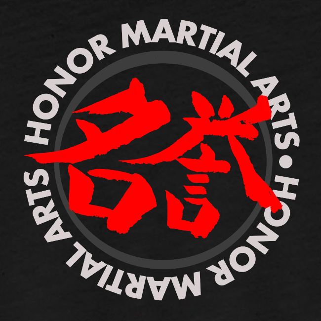 Honor Martial Arts Kanji Design Light Shirts