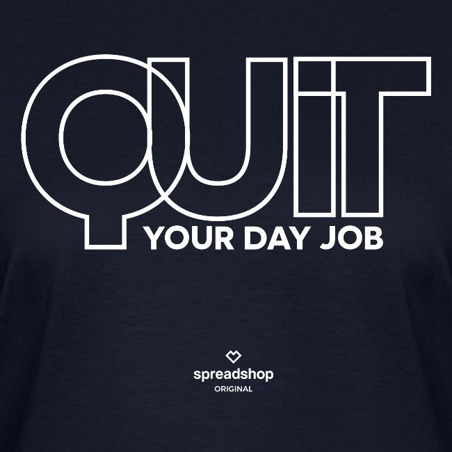 Quit in white
