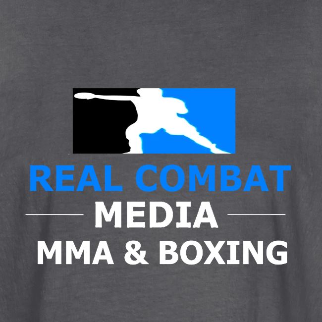 RCM MMA & BOXING Light Blue White Text