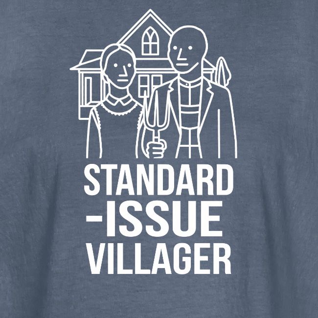 Standard-Issue Villagers (White on Color)