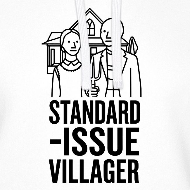 Standard-Issue Villagers (Black on Light)