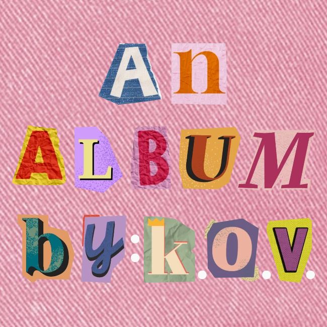 "KAYOHVEE" SCRAPBOOK CAMO (Double Sided + Sleeve)