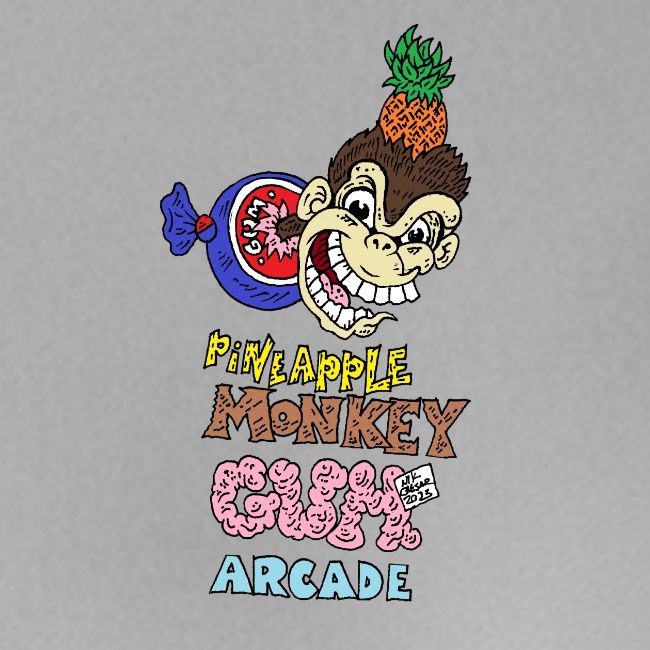 pineapple gum monkey arcade