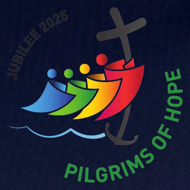 pilgrims of hope 2025 logo (Jubilee Year 2025)