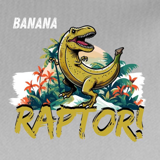 Funny Banana Raptor T-Rex Design