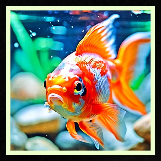 Elegant Aquarium Pet Fish