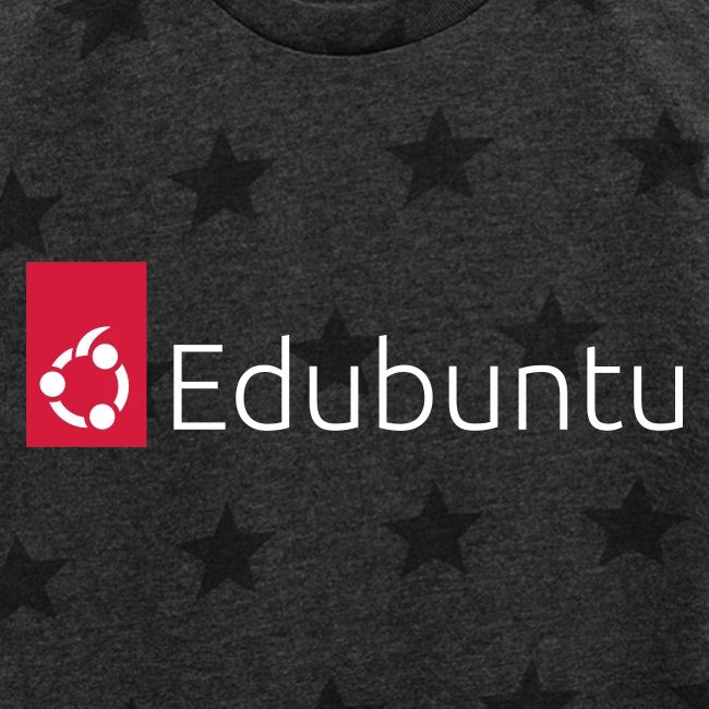 Edubuntu Logo 2023 - White
