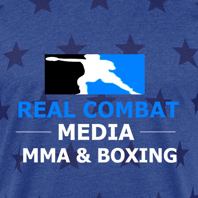 RCM MMA & BOXING Light Blue White Text