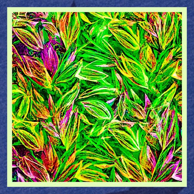 Textured Leaf Garden Art