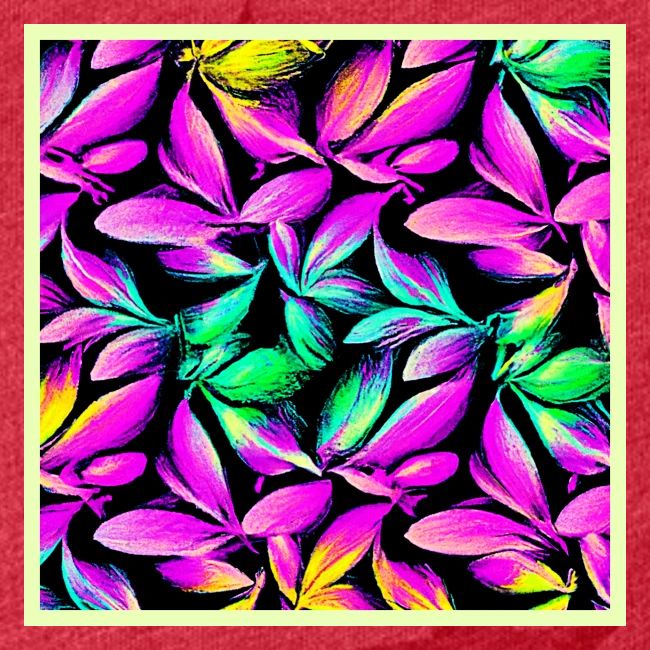 Vibrant Floral Repeat Design
