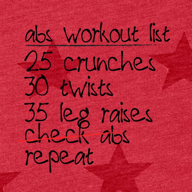 Abs Workout List