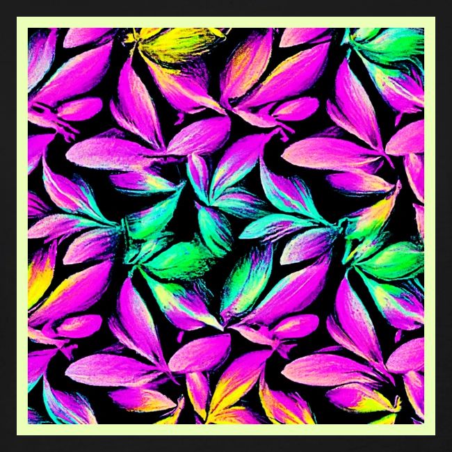 Vibrant Floral Repeat Design