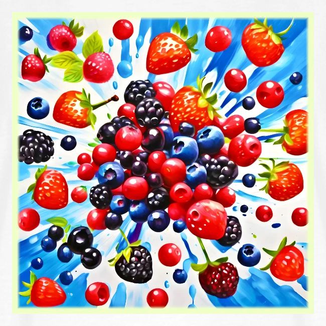 Colorful Berry Fiesta Design