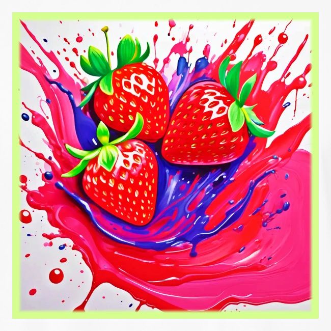 Vibrant Strawberry Splash