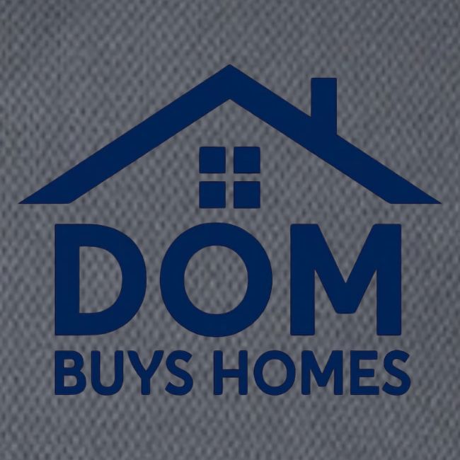 Dom Buys Homes Navy Blue