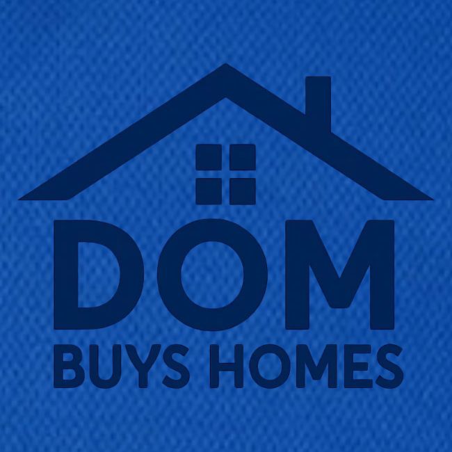Dom Buys Homes Navy Blue