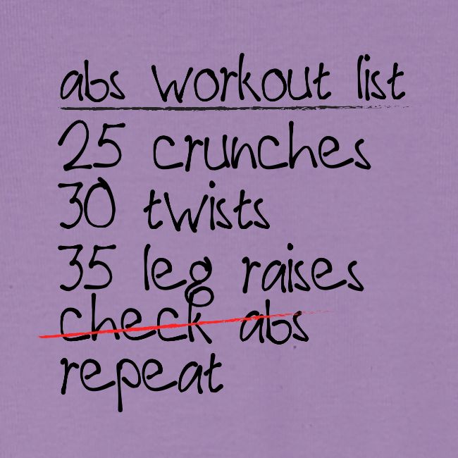 Abs Workout List