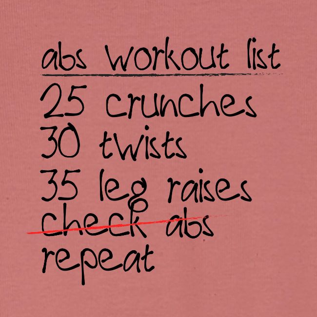 Abs Workout List