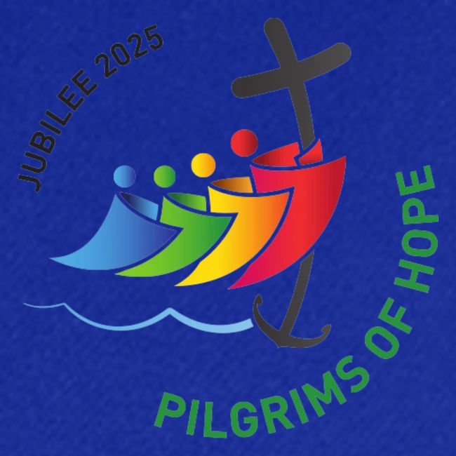 pilgrims of hope 2025 logo (Jubilee Year 2025)