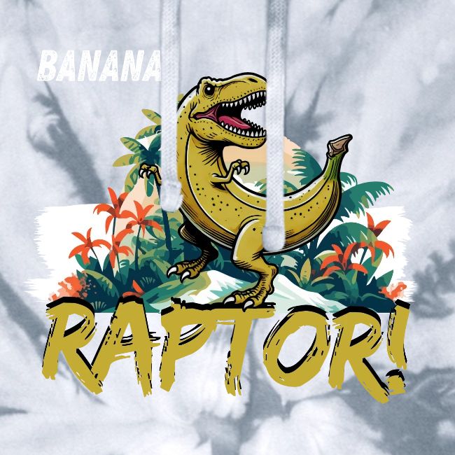 Funny Banana Raptor T-Rex Design