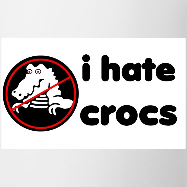 I Hate Crocs shirt