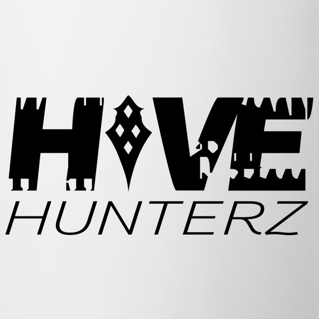 Hive Hunterz Black Logo
