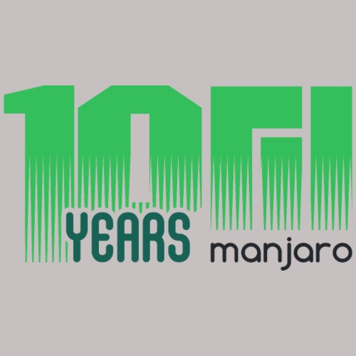 10 years Manjaro dark - Coffee/Tea Mug