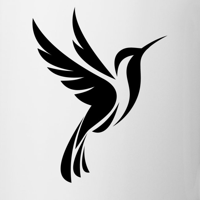 Hummingbird Spot Logo in Black