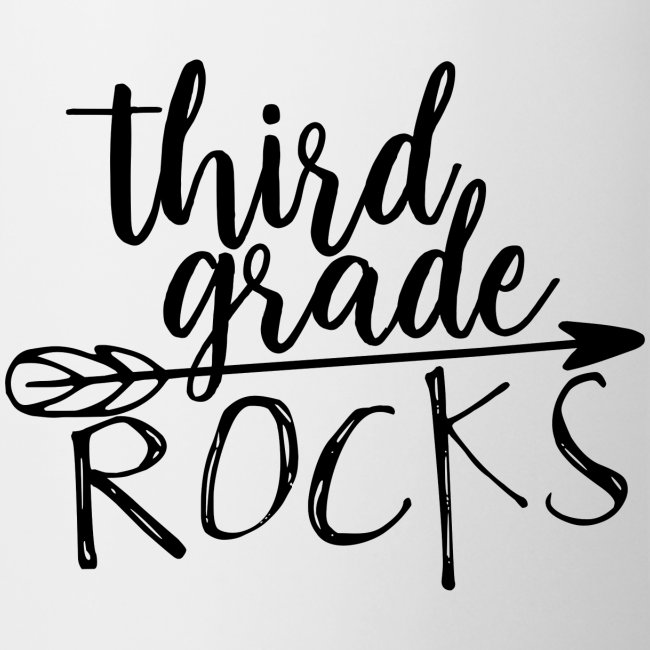 Third Grade Rocks Teacher T-Shirts