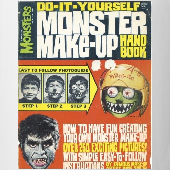 Famous Monsters Make Up Hand Book Ad