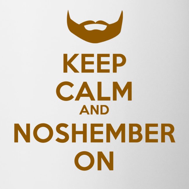 Keep Calm and Noshember On