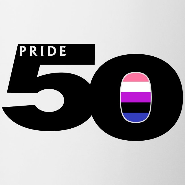 50 Pride Genderfluid Pride Flag