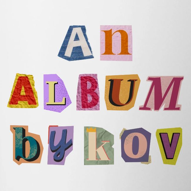 "KAYOHVEE" SCRAPBOOK CAMO (Double Sided + Sleeve)