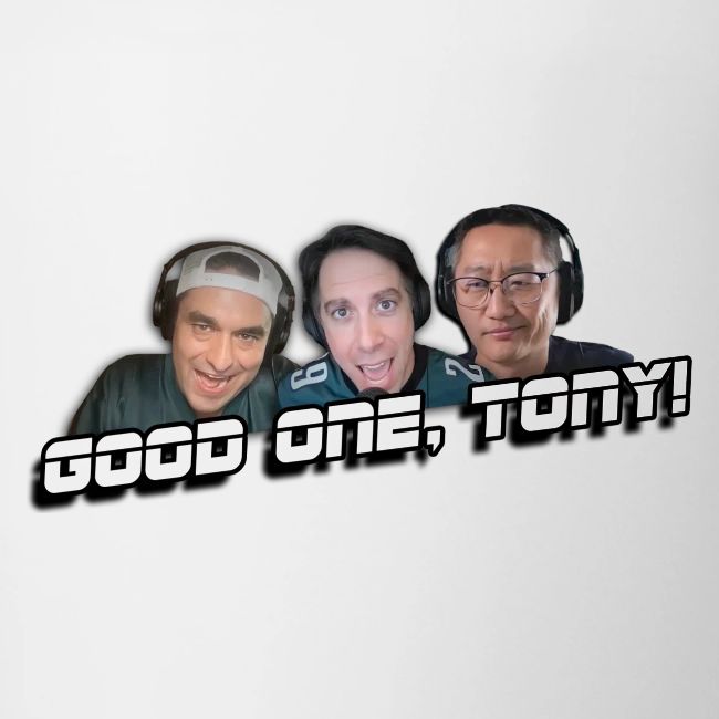 GOOD ONE, TONY! (with Fusco Show back)