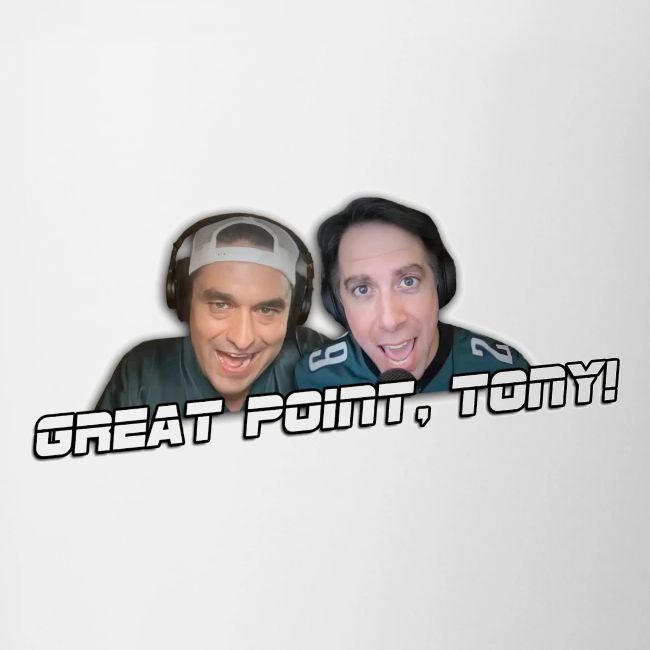 GREAT POINT, TONY! (with Fusco Show back)