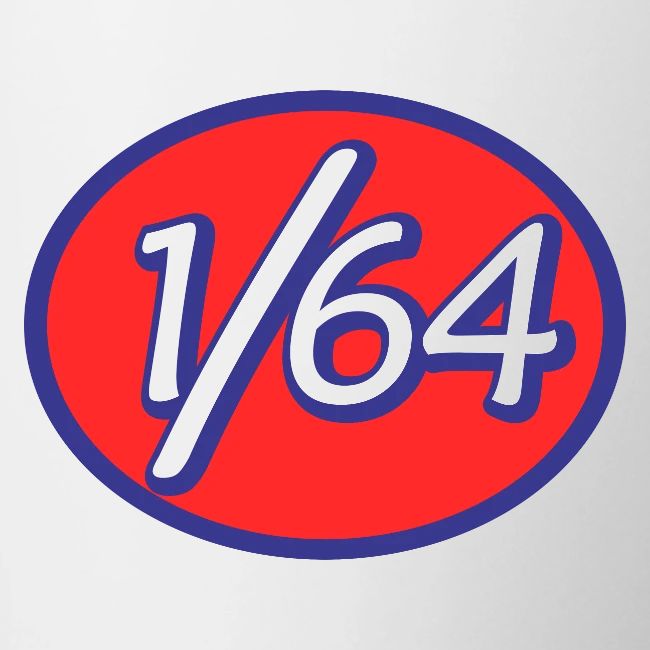 One Sixty Four -- vintage auto inspired oval