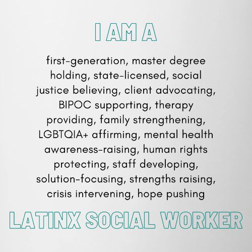 Latinx Social Worker - Coffee/Tea Mug