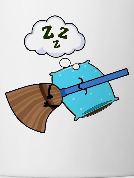 Sweeping Funny Sleeping Broom