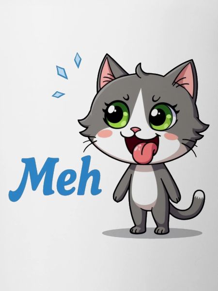 Meh – Funny Cat Meme