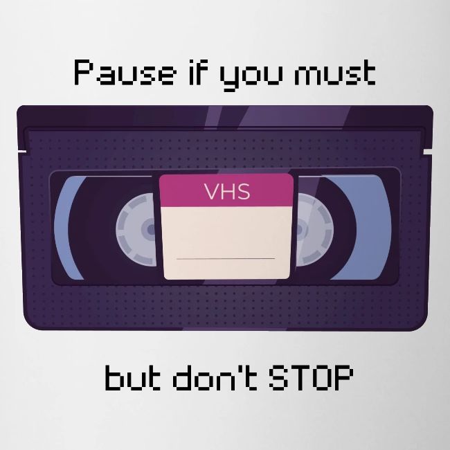 Pause bud don't Stop VHS