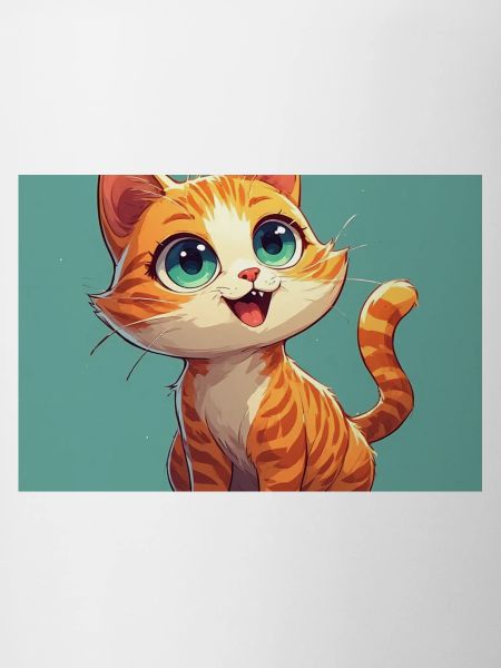 Happy Orange Tabby Kitten