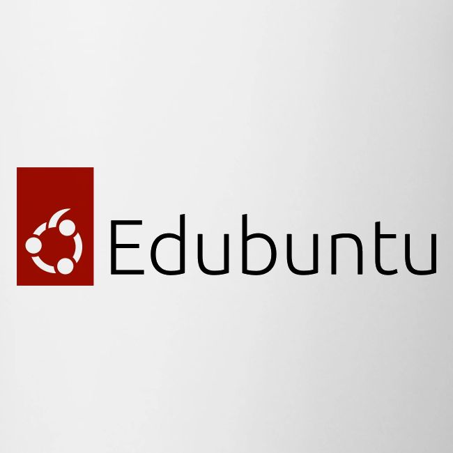 Edubuntu Logo 2023 - Black