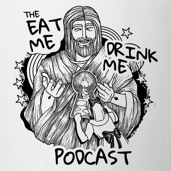 Eat Me Drink Me Podcast revamped logo