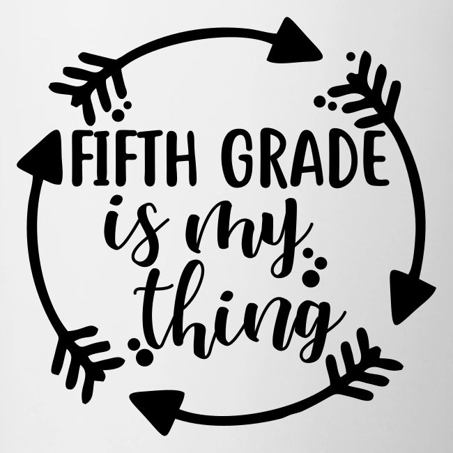 Fifth Grade is My Thing Teacher T-Shirts